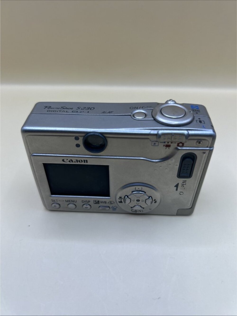 Canon PowerShot Digital ELPH S230 3.2MP Digital Camera Only No Battery✅ - Picture 5 of 6